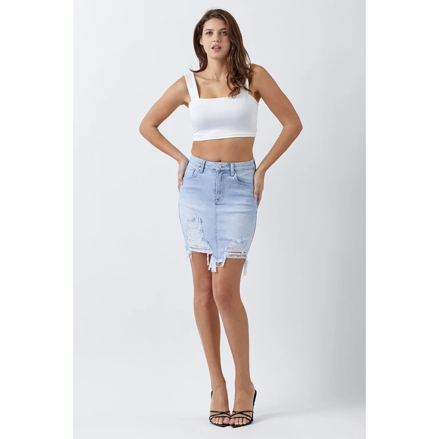 Maddie-Risen High Rise Pencil Mini-skirts - Image 2