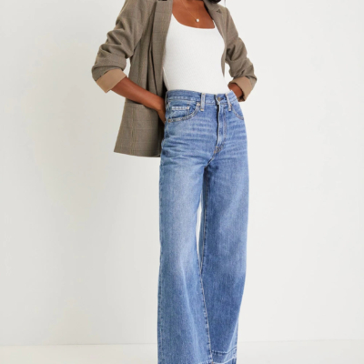 Jamie - Raw Hem Unique Cuffs Straight High Rise Loose Jeans - Image 5