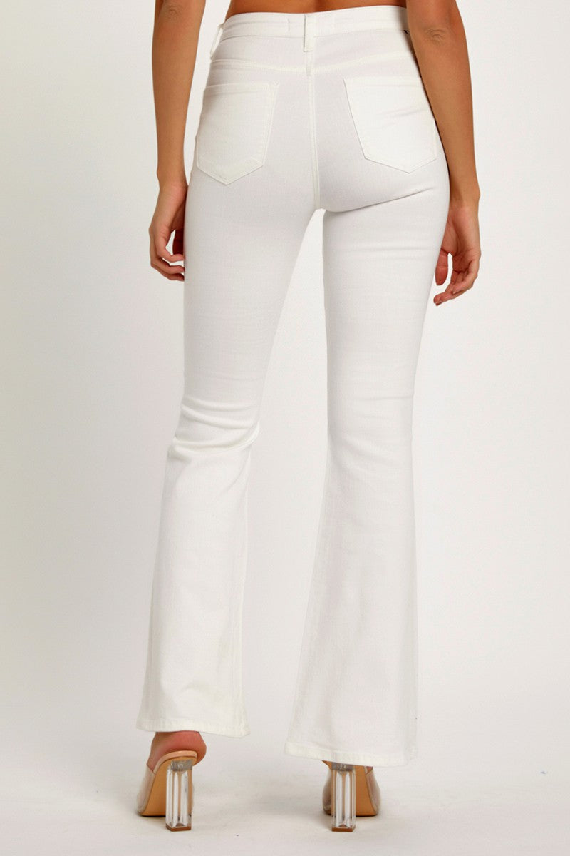 Vanna - Risen Tummy Control High Rise Flare Pants - Image 8
