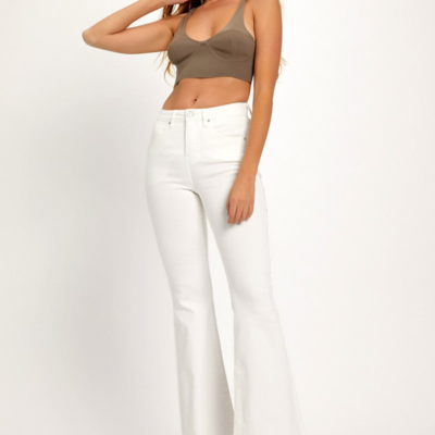 Vanna - Risen Tummy Control High Rise Flare Pants - Image 4