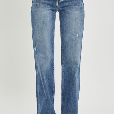 Alternative view of High Rise Long Straight Jeans FINAL SALE