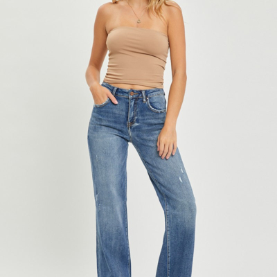 High Rise Long Straight Jeans FINAL SALE - Image 6