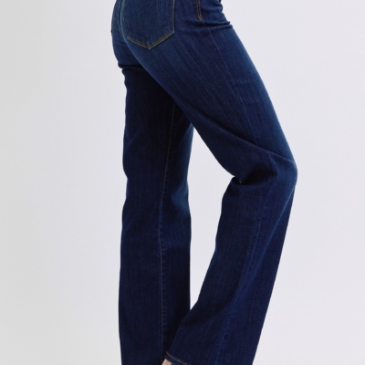 High Waist Straight Jeans - Image 3