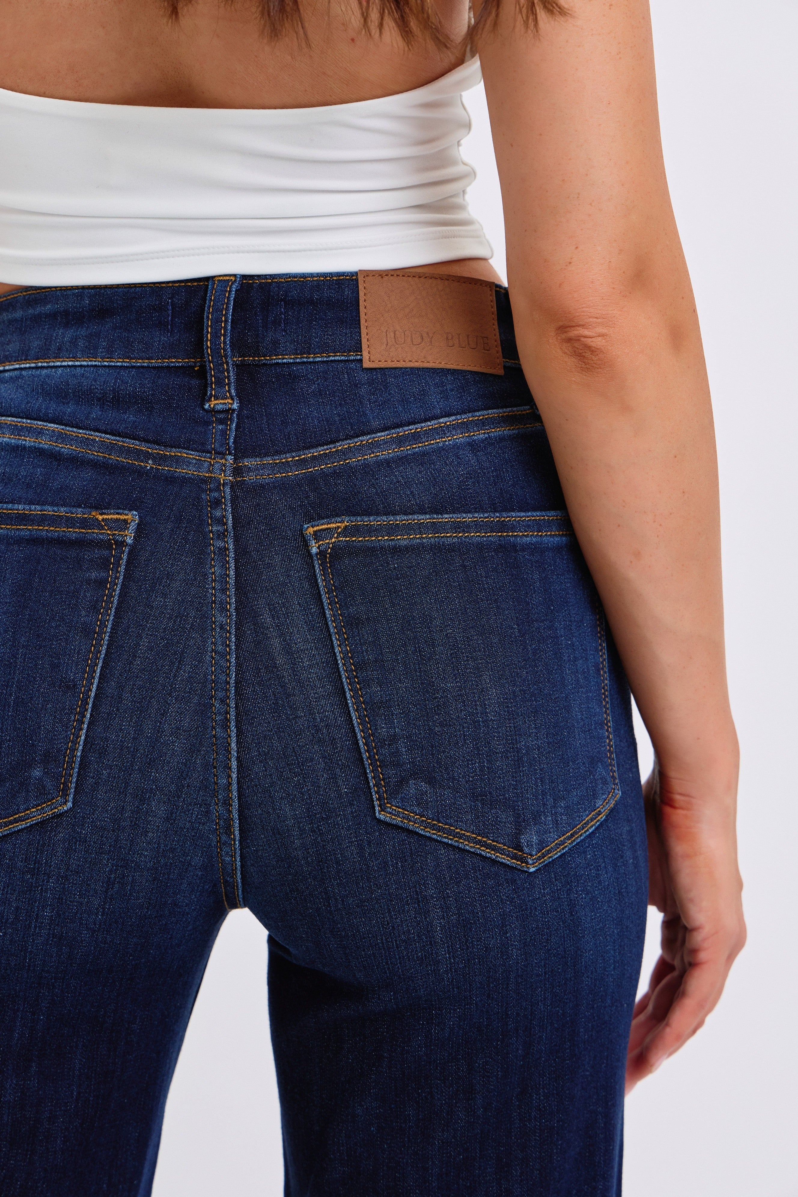High Waist Straight Jeans - Image 5