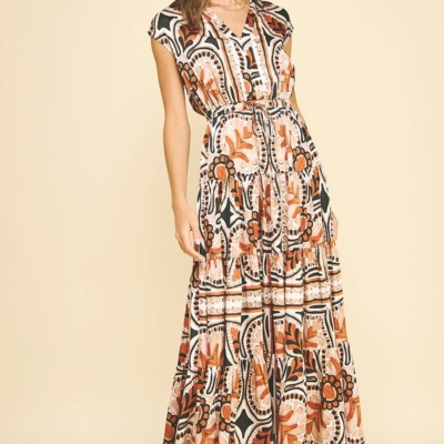 Lyric - Floral Tiered Maxi Dress