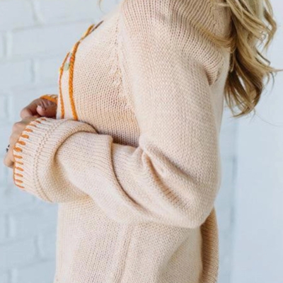 Sonya - Parchment Pumpkin Sweater - Image 4
