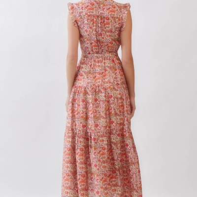 Karen - Floral Tiered Maxi Dress - Image 6