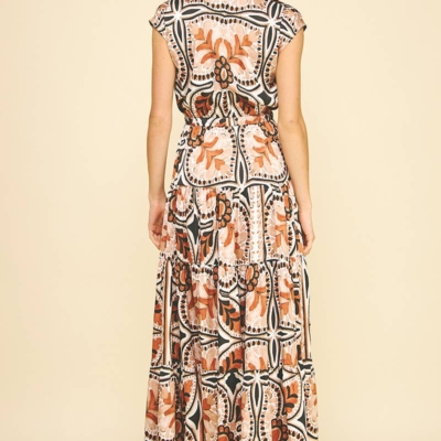 Lyric - Floral Tiered Maxi Dress - Image 6