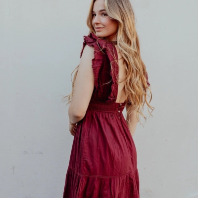 Lantern Maxi Dress