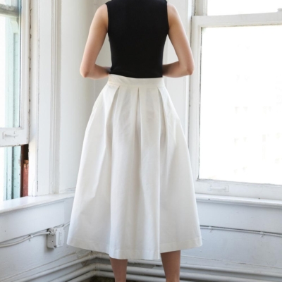 LOVE OF MINE WOVEN MIDI SKIRT - Image 9