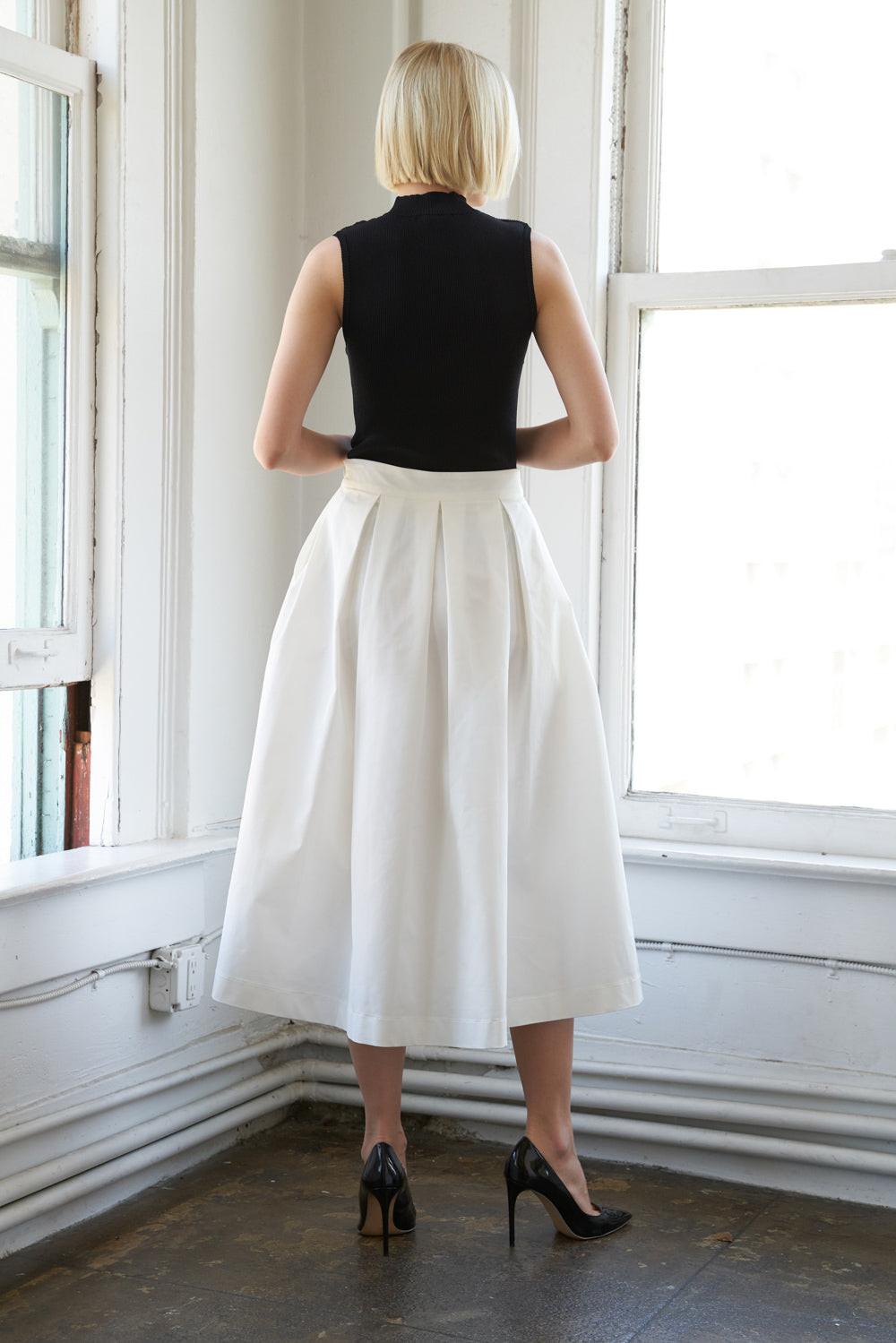 LOVE OF MINE WOVEN MIDI SKIRT - Image 9