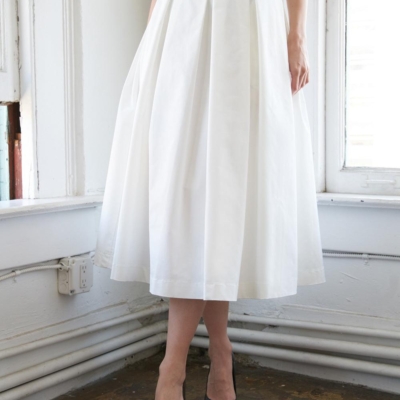 LOVE OF MINE WOVEN MIDI SKIRT - Image 11