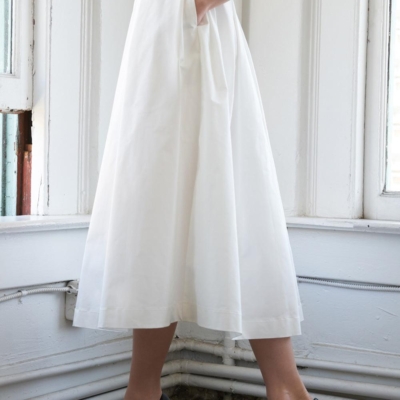 LOVE OF MINE WOVEN MIDI SKIRT - Image 8