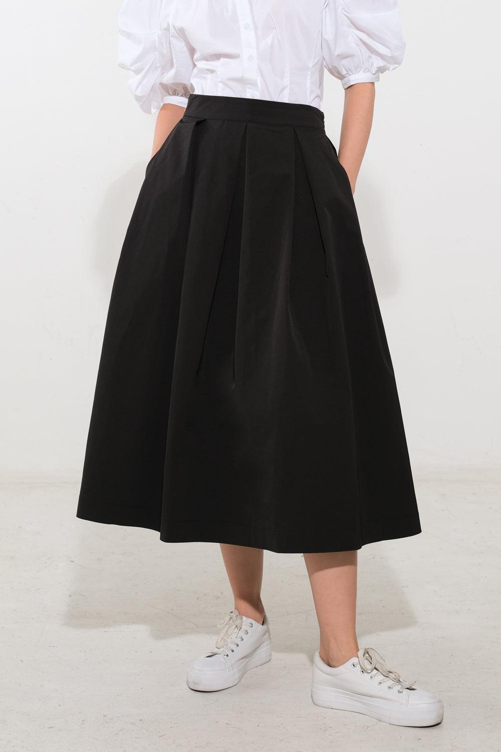 LOVE OF MINE WOVEN MIDI SKIRT - Image 17
