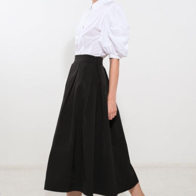 LOVE OF MINE WOVEN MIDI SKIRT - Image 19