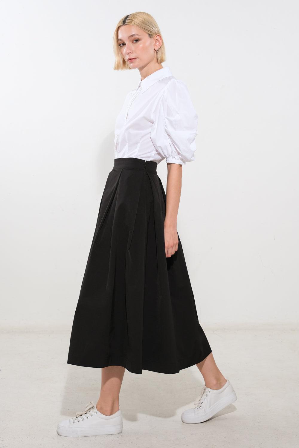 LOVE OF MINE WOVEN MIDI SKIRT - Image 19