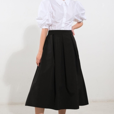 LOVE OF MINE WOVEN MIDI SKIRT - Image 20