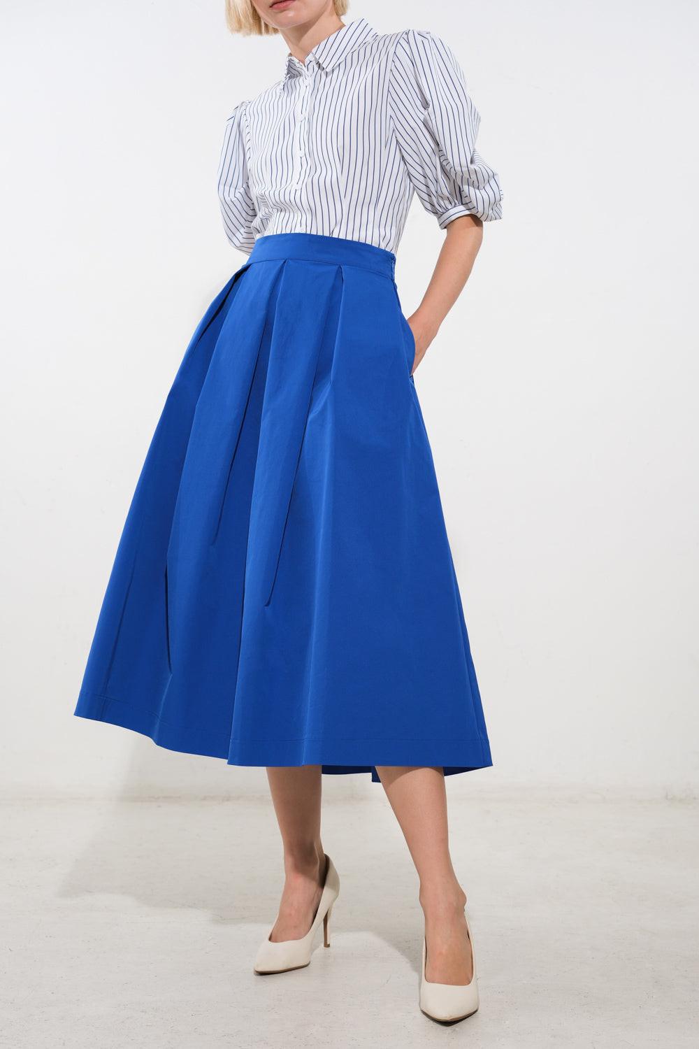 LOVE OF MINE WOVEN MIDI SKIRT - Image 27