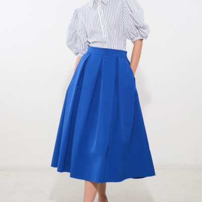 LOVE OF MINE WOVEN MIDI SKIRT