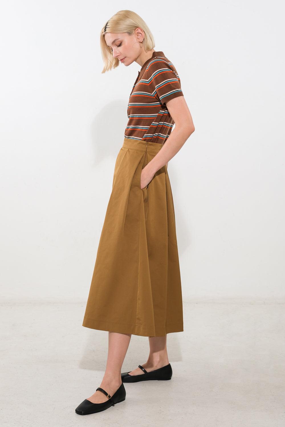 LOVE OF MINE WOVEN MIDI SKIRT - Image 12