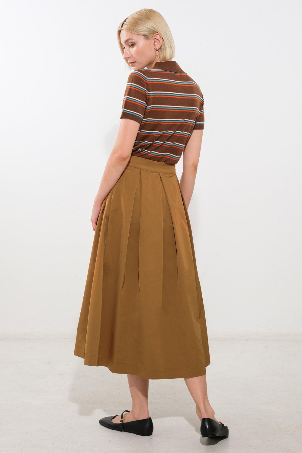 LOVE OF MINE WOVEN MIDI SKIRT - Image 15