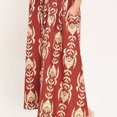 WAIKIKI SUNSET WOVEN ANKLE SKIRT - Image 5