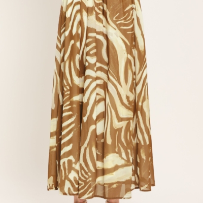 SAVANNAH BREEZE WOVEN MIDI SKIRT - Image 7