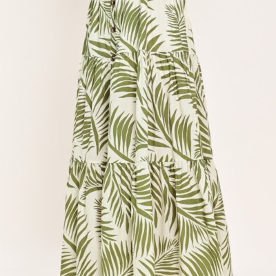 COASTAL CANOPY WOVEN MAXI SKIRT - Image 6