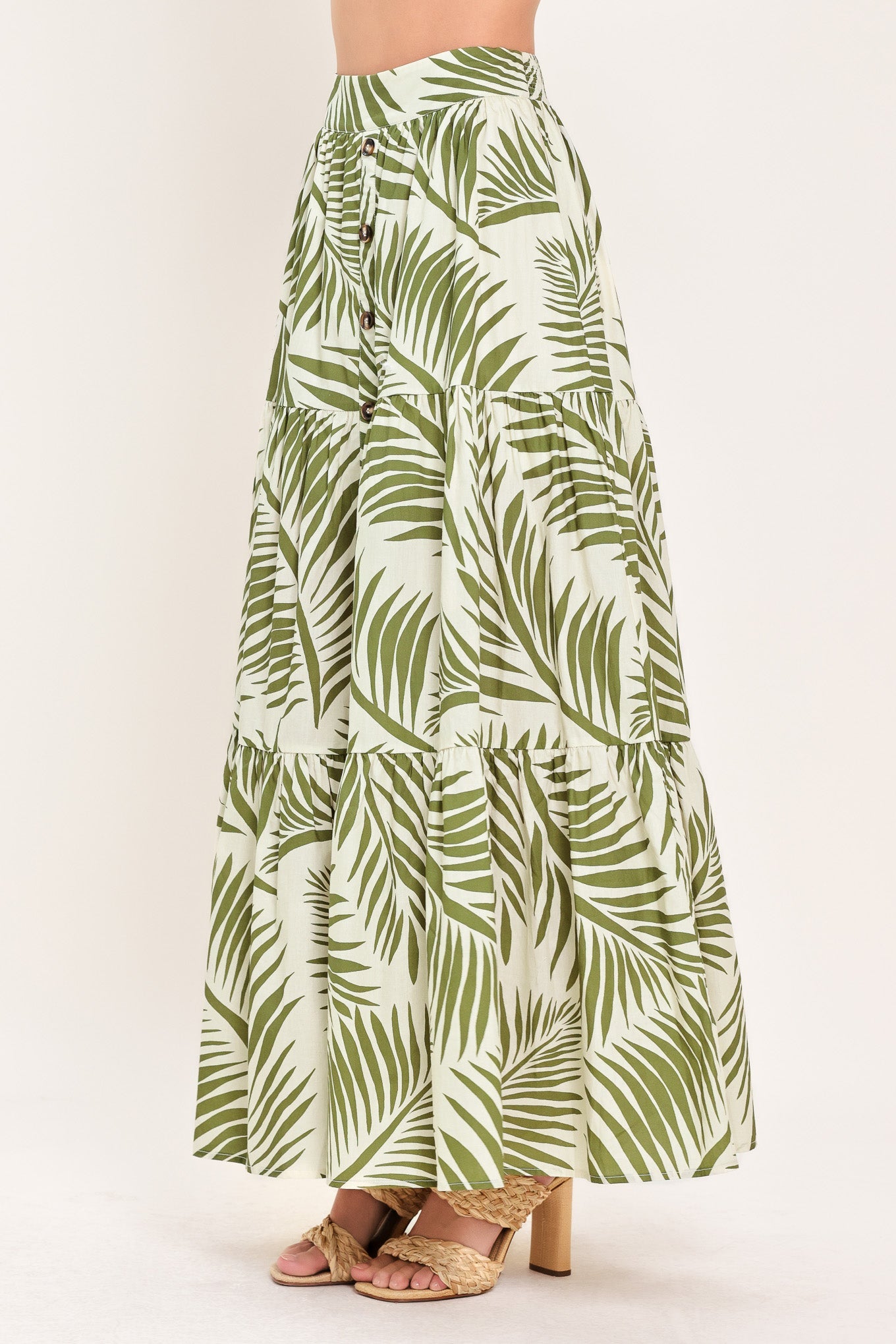 COASTAL CANOPY WOVEN MAXI SKIRT - Image 6