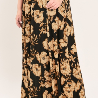 EARTHEN FLOWER FANTASY POWER MESH FULL MAXI SKIRT - Image 11