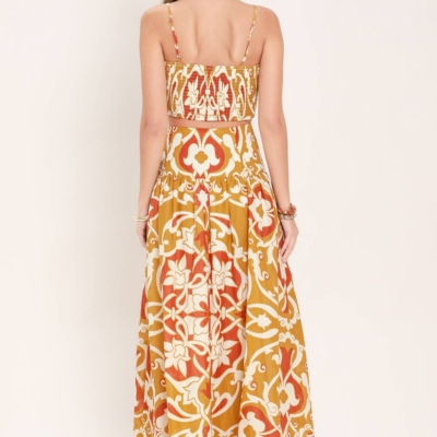 GOLDEN ISLAND WOVEN TOP AND SKIRT SET - Image 7