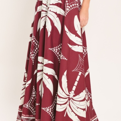 PARADISE CHARM WOVEN TOP AND SKIRT SET - Image 7