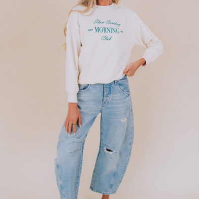 Slow Sunday Morning Sweatshirt - Image 5