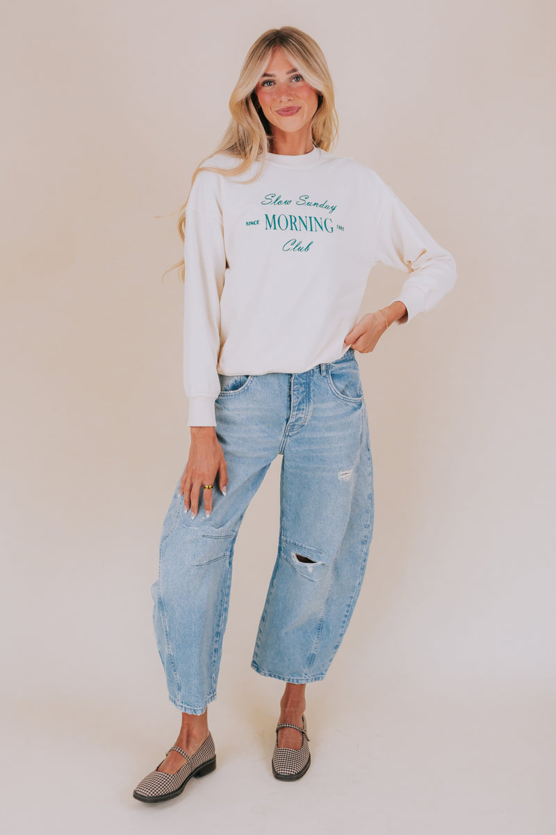 Slow Sunday Morning Sweatshirt - Image 5