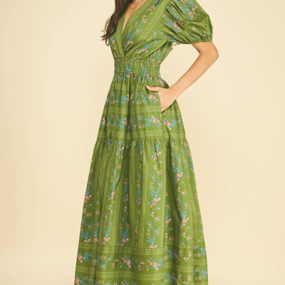 EMMA - FLORAL TIERED MAXI DRESS - Image 5