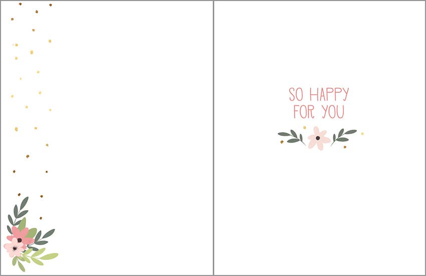 Wedding Greeting Card - Wedding Dress - Image 2