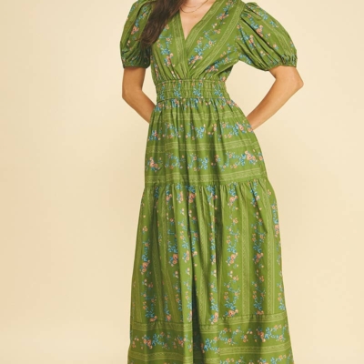 EMMA - FLORAL TIERED MAXI DRESS - Image 3