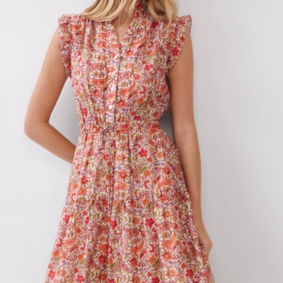 Karen - Floral Tiered Maxi Dress - Image 7