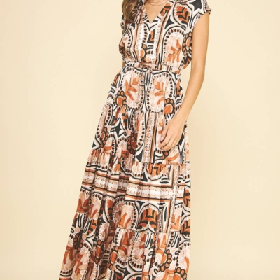 Lyric - Floral Tiered Maxi Dress - Image 3