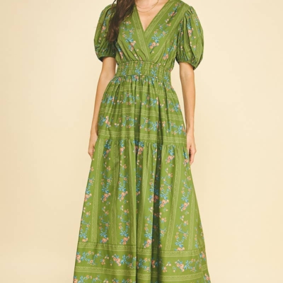 Alternative view of EMMA - FLORAL TIERED MAXI DRESS