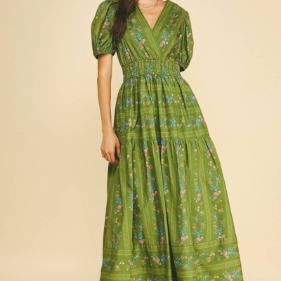 EMMA - FLORAL TIERED MAXI DRESS