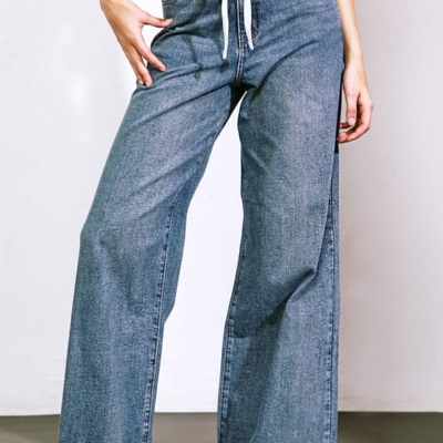Alternative view of SHE'S A SWEET TALKER DENIM PANTS