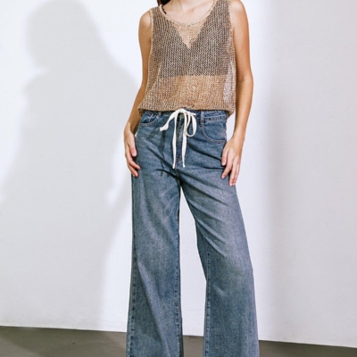 SHE'S A SWEET TALKER DENIM PANTS - Image 5