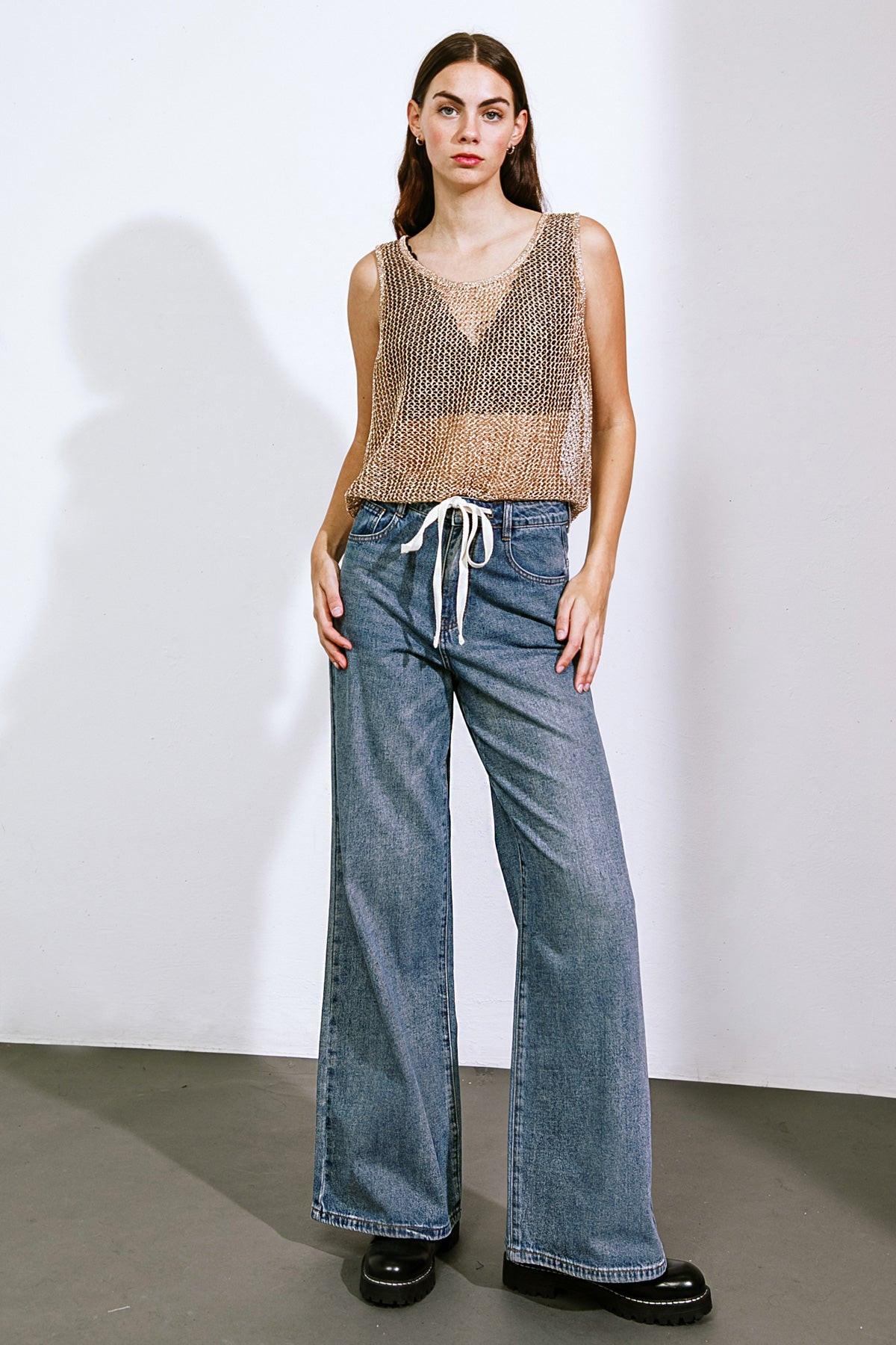 SHE'S A SWEET TALKER DENIM PANTS - Image 5
