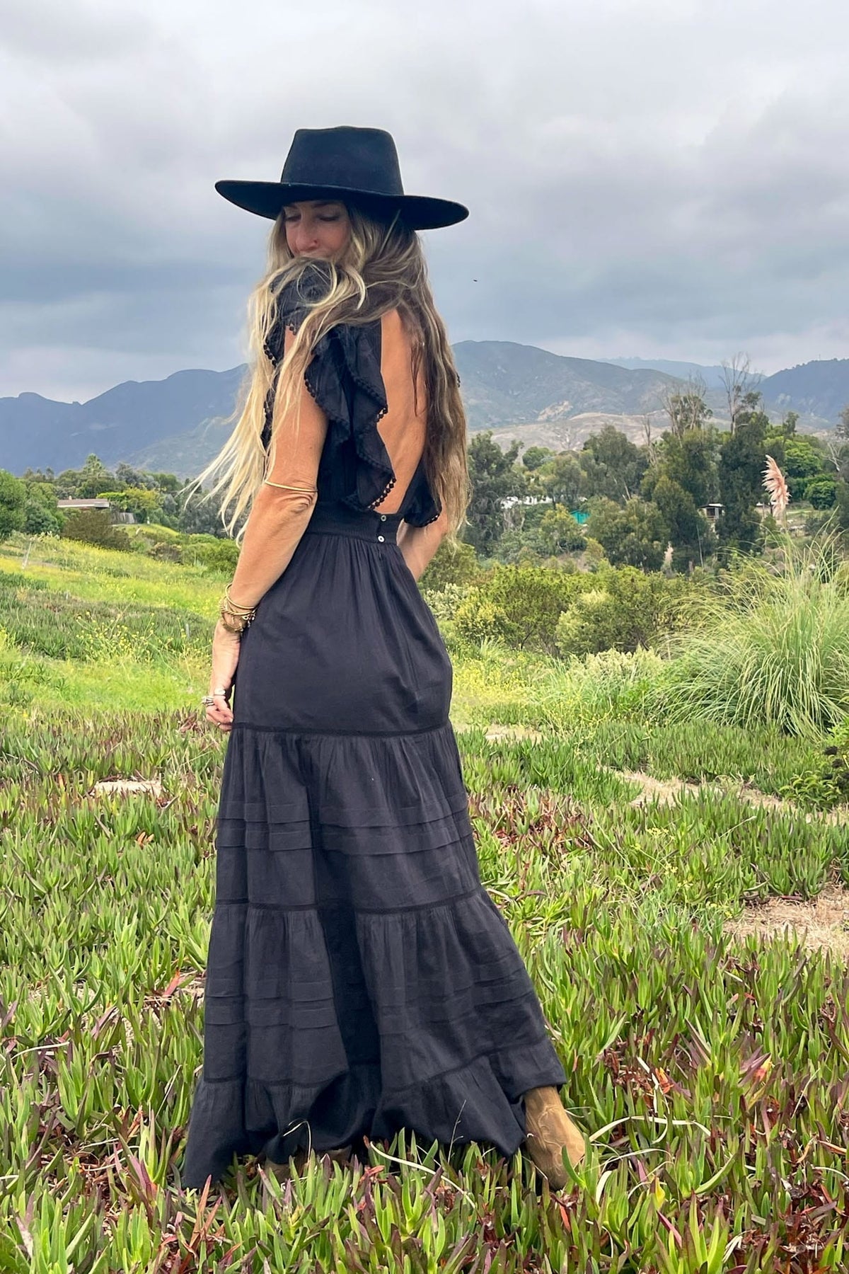 Lantern Maxi Dress - Image 3