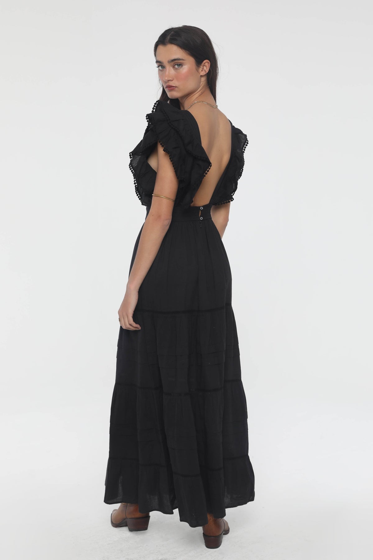 Lantern Maxi Dress - Image 4