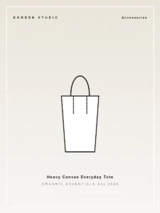 Heavy Canvas Everyday Tote