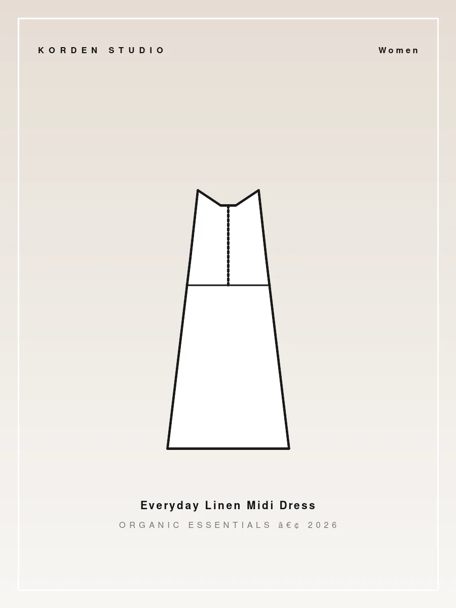 Everyday Linen Midi Dress